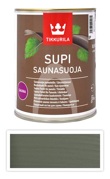 TIKKURILA Supi Sauna Finish - akrylátový lak do sauny 0.9 l Näre 5068