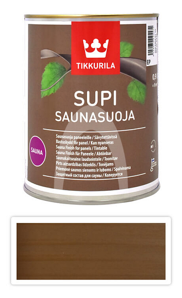 TIKKURILA Supi Sauna Finish - akrylátový lak do sauny 0.9 l Ruoko 5070