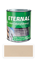 ETERNAL Mat akrylátový - vodou ředitelná barva 0.7 l Světle hnědá 019