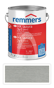REMMERS HK lazura Grey Protect Plus - ochranná lazura na dřevo pro exteriér 5 l Platinově šedá