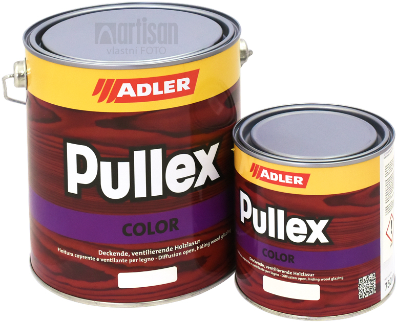 ADLER Pullex Color v balení 0.75 l a 2.5 l