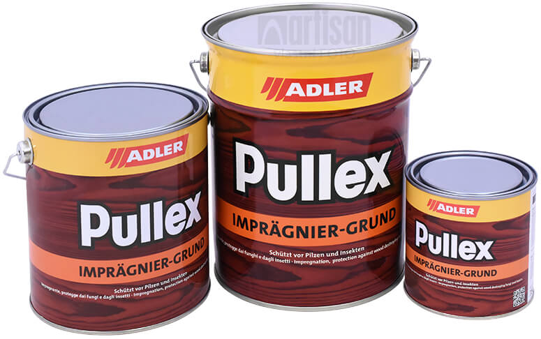 ADLER Pullex Imprägnier Grund - impregnace na ochranu dřeva v exteriéru v objemu 0.75 l, 2.5 l a 5 l