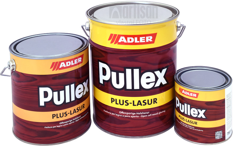 ADLER Pullex Plus Lasur - balení 0.125 l, 0.75 l, 2.5 l a 5 l