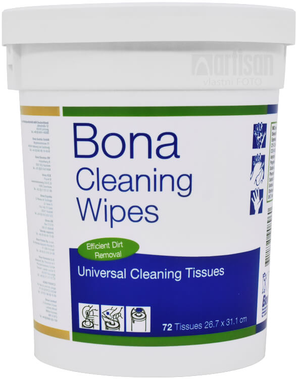 Bona Cleaning Wipes - čisticí utěrky 72 ks