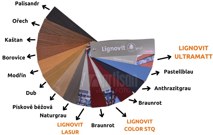 vzorník ADLER Lignovit Spirit pro snadnější rozhodování