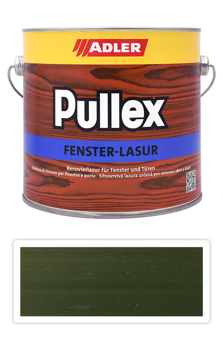 ADLER Pullex Fenster Lasur - renovační lazura na okna a dveře 2.5 l Kobold LW 03/3