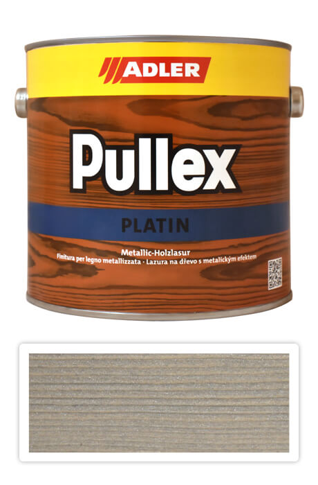 ADLER Pullex Platin - lazura na dřevo pro exteriér 2.5 l Quarzgrau
