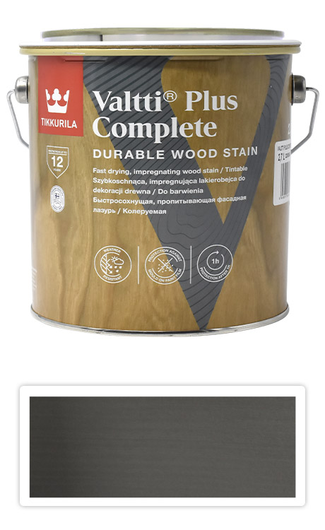 TIKKURILA Valtti Plus Complete - matná tenkovrstvá lazura 2.7 l Pouta 5052