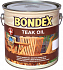 BONDEX Teak Oil - přírodní týkový olej 2.5 l Bezbarvý
