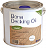 BONA Decking Oil - olej pro impregnaci a ochranu dřeva v exteriéru v objemu 2.5 l