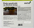 OSMO Čistič dřevěných teras - popis, oblast použití, příprava povrchu, zpracování, vydatnost