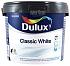 DULUX Classic White - akrylátová malířská barva do interiéru v objemu 3 l
