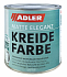 ADLER Kreidefarbe - univerzální vodou ředitelná křídová barva v objemu 0.375 l
