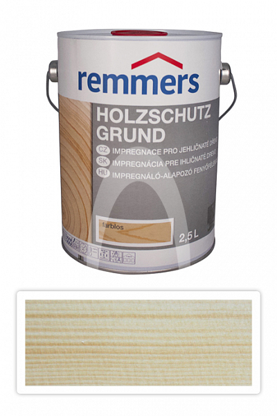 Remmers Holzschutz-grund - impregnace na dřevo pro exteriér 2.5 l Bezbarvý