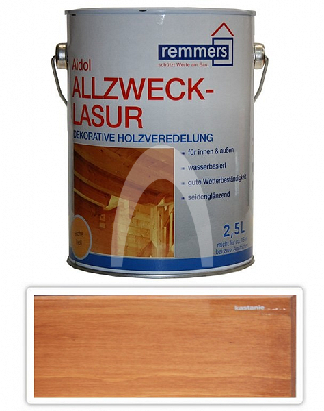 REMMERS Allzweck-lasur - vodou ředitelná lazura 2.5 l Kaštan