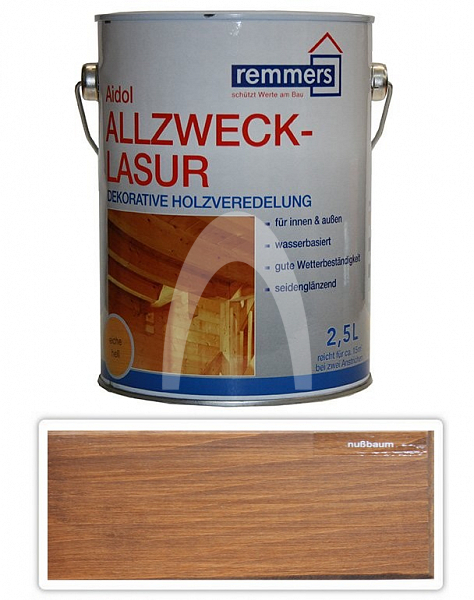 REMMERS Allzweck-lasur - vodou ředitelná lazura 2.5 l Ořech