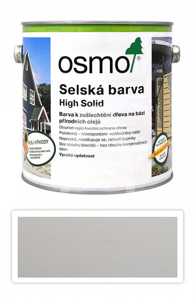 OSMO Selská barva 2.5 l Bílá 2101