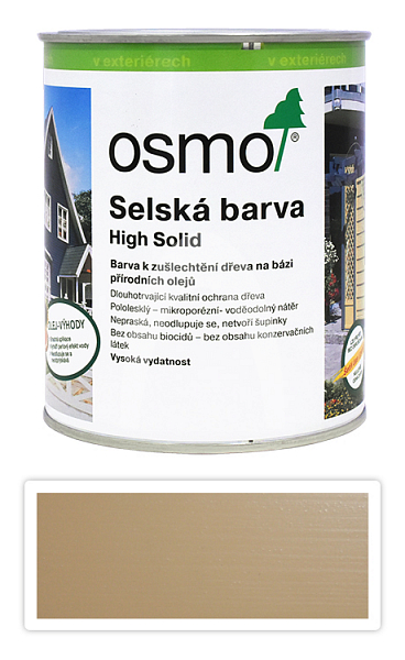 OSMO Selská barva 0.75 l Slonová kost 2204