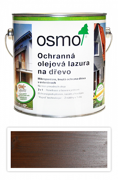 OSMO Ochranná olejová lazura 2.5 l Ořech 707