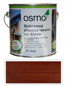 Ochranná olejová lazura OSMO 25l Mahagon 703