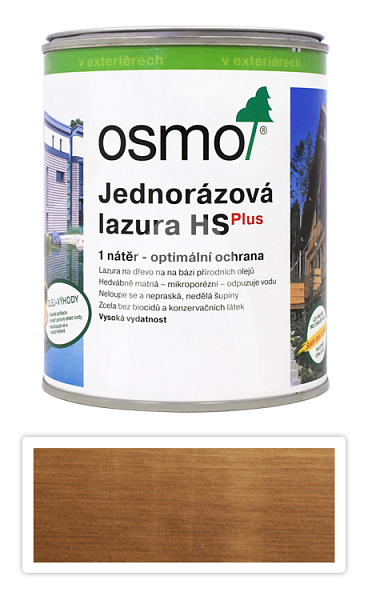 OSMO Jednorázová lazura HS 0.75 l Dub 9241