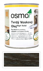 OSMO Tvrdý voskový olej Efekt pro interiéry 0.75 l Stříbrný 3091