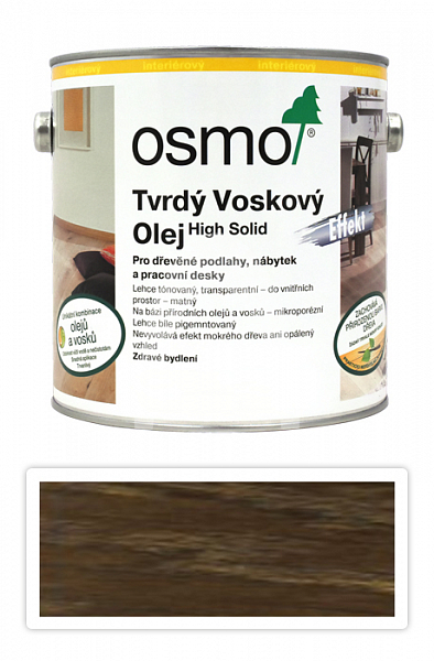OSMO Tvrdý voskový olej Efekt pro interiéry 2.5 l Zlatý 3092
