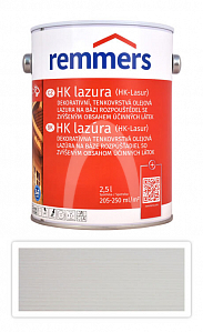 REMMERS HK lazura - ochranná lazura na dřevo pro exteriér 2.5 l Bílá