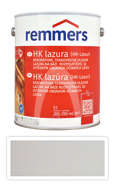 REMMERS HK lazura - ochranná lazura na dřevo pro exteriér 5 l Bílá