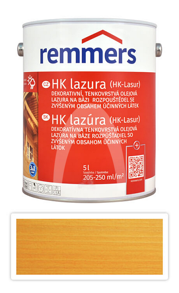 REMMERS HK lazura - ochranná lazura na dřevo pro exteriér 5 l Borovice