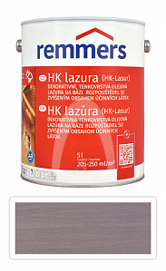 REMMERS HK lazura - ochranná lazura na dřevo pro exteriér 5 l Stříbrnošedá