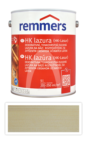 REMMERS HK lazura - ochranná lazura na dřevo pro exteriér 10 l Bezbarvý
