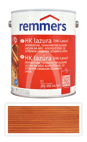REMMERS HK lazura - ochranná lazura na dřevo pro exteriér 10 l Teak