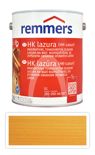 REMMERS HK lazura - ochranná lazura na dřevo pro exteriér 20 l Borovice
