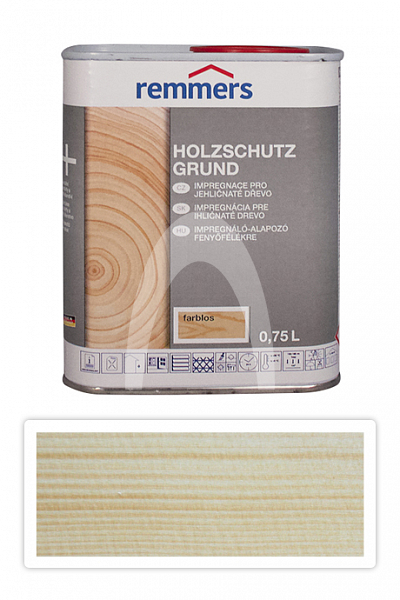 Remmers Holzschutz-grund - impregnace na dřevo pro exteriér 0.75 l Bezbarvý
