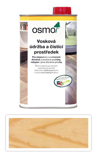 OSMO Vosková údržba a čistící prostředek 1 l Bezbarvý 3029