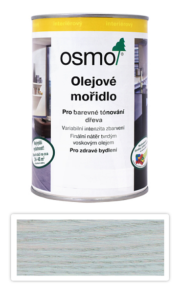 OSMO Olejové mořidlo 1 l Světle šedá 3518