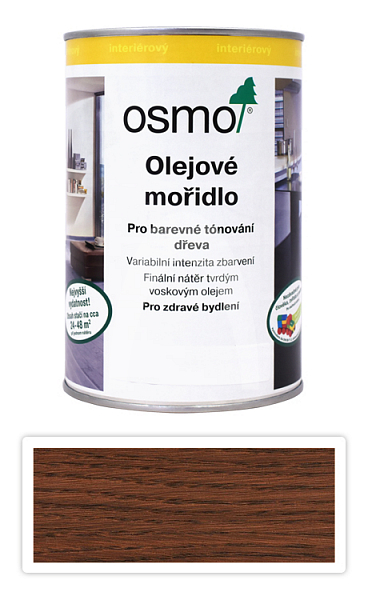 OSMO Olejové mořidlo 1 l Cognac 3543