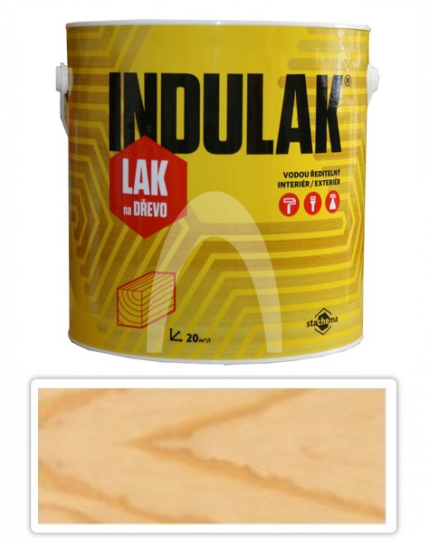 INDULAK - polyuretanový podlahový lak 2.5 l Bezbarvý lesklý