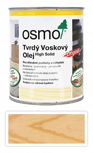 OSMO Tvrdý voskový olej pro interiéry 0.75 l Lesklý 3011