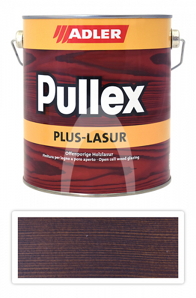 ADLER Pullex Plus Lasur - lazura na ochranu dřeva v exteriéru 2.5 l Palisandr 50324