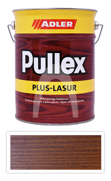 ADLER Pullex Plus Lasur - lazura na ochranu dřeva v exteriéru 5 l Ořech 50323