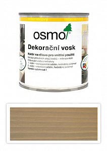 OSMO Dekorační vosk intenzivní odstíny 0.375 l Šedobéžový 3132