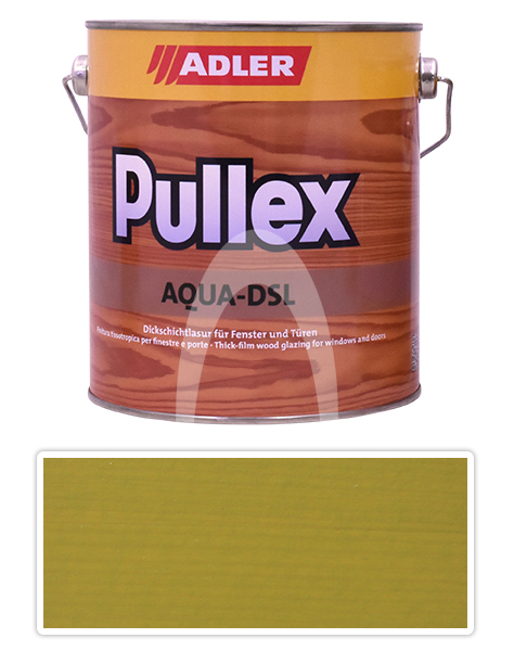 ADLER Pullex Aqua DSL - vodou ředitelná lazura na dřevo 2.5 l Eierlikör LW 08/4