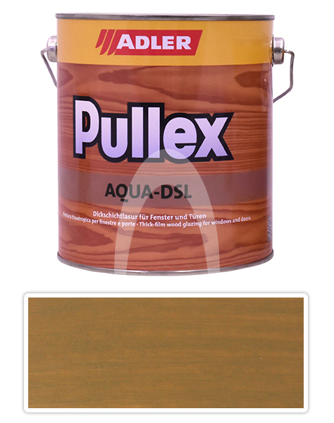 ADLER Pullex Aqua DSL - vodou ředitelná lazura na dřevo 2.5 l Hexenbesen LW 04/2