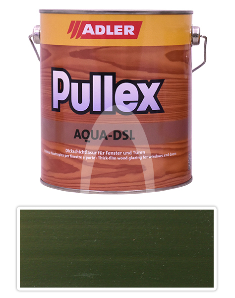 ADLER Pullex Aqua DSL - vodou ředitelná lazura na dřevo 2.5 l Kobold LW 03/3