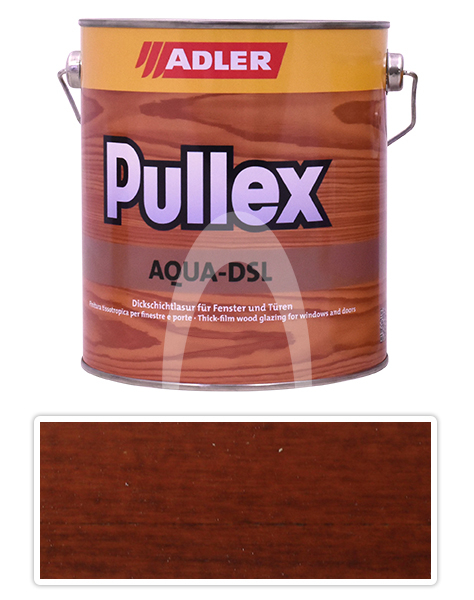 ADLER Pullex Aqua DSL - vodou ředitelná lazura na dřevo 2.5 l Teak LW 01/5