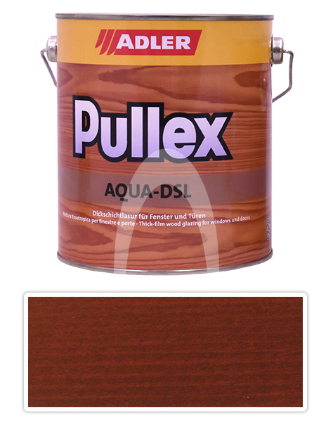 ADLER Pullex Aqua DSL - vodou ředitelná lazura na dřevo 2.5 l Abendrot ST 02/5