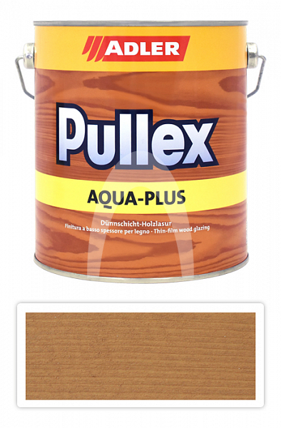 ADLER Pullex Aqua-Plus - vodou ředitelná lazura na dřevo 2.5 l Wustenfuchs ST 06/4