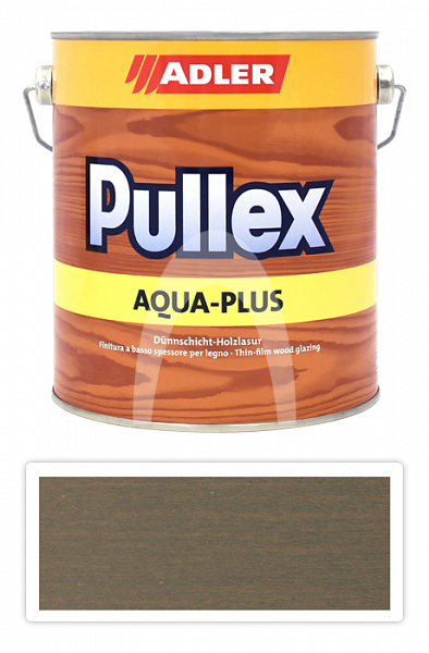 ADLER Pullex Aqua-Plus - vodou ředitelná lazura na dřevo 2.5 l Kanguru ST 05/3